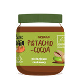 BIO Pistáciová a kakaová krémová pomazánka bez lepku 190 g SUPER FUDGIO